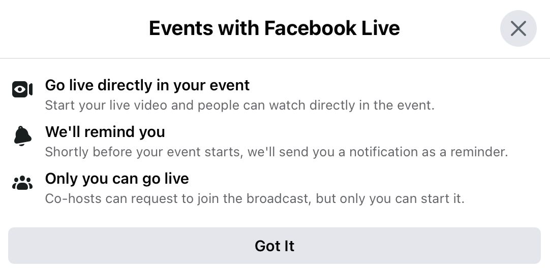 Decide how people can join the event and which application or website you will use for the Facebook event