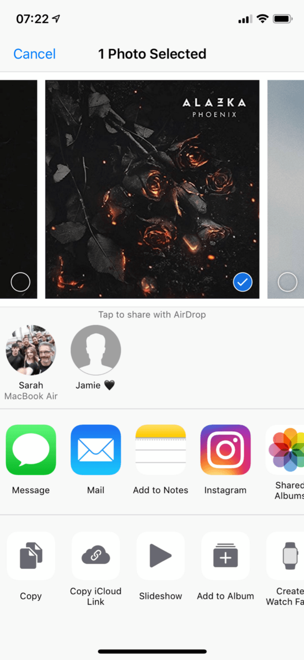 Select ‘Copy’ in the bottom left-hand corner.